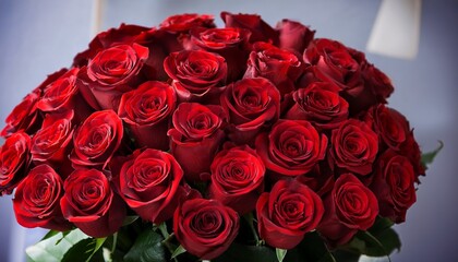 Obraz premium bouquet of red roses