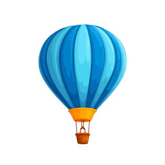 Obraz premium Air Balloon or Aerostat Illustration isolated white or transparent background