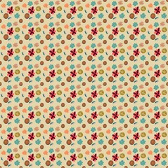 Scandinavian Folk Art Pattern
