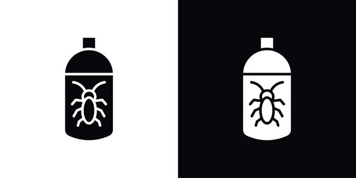 Insecticide icon of a flat style vector
