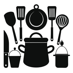 Essential Kitchen Utensils A Complete Set of Cooking Tools