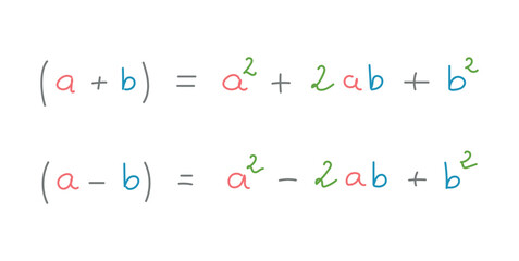 Binomial Square Theorem in Mathematics in Elementary Algebra.