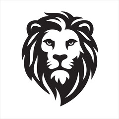 Majestic Lion Head Logo &ndash; Bold and Elegant Wild Animal Vector