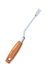 Small garden tool hand drawn