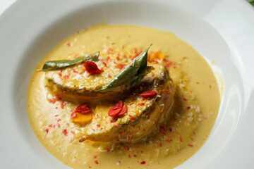 Delicious Creamy Fish Curry with Coconut and Spices