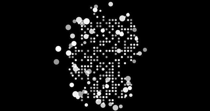 Germany Silhouette Appears In Circle Grid