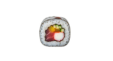 Tobiko isolated on Transparent Background. Japanese food