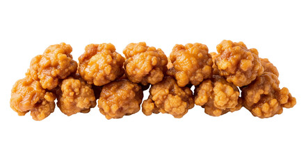 Karaage Isolated on Transparent Background. Japanese food