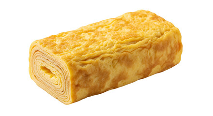 Tamagoyaki isolated on Transparent Background. Japanese food