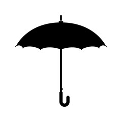 Umbrella. White background.