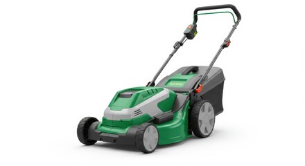 Electric Lawn Mower Product Shot