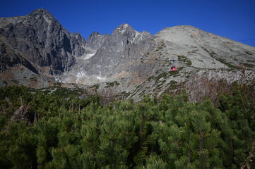 Tatry, góry w Polsce i na Słowacji, widok górski - treking