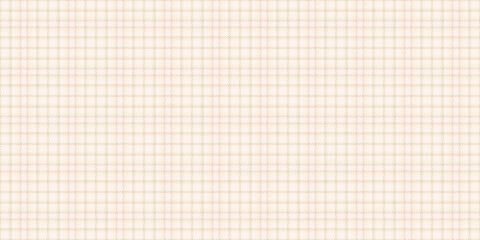 Spanish pattern plaid background, fold textile fabric seamless. Identity check vector tartan texture in sea shell and white colors.