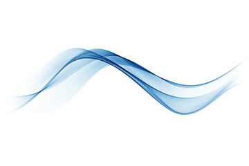 Abstract blue wave design on black background illustrating modern graphic elements