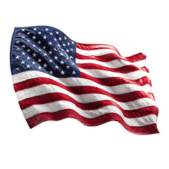 Obraz premium American Flag Waving Proudly: A Symbol of Freedom and Patriotism