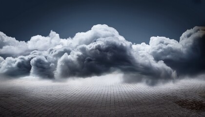 Obraz premium dark cloud transparent background