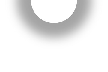 Abstract grayscale gradient design displaying curving semi circle shape on black background