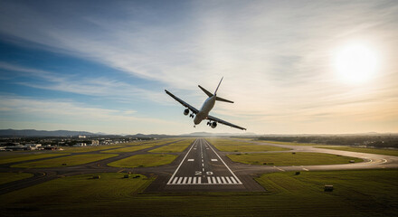 Avião Caindo no Aeroporto