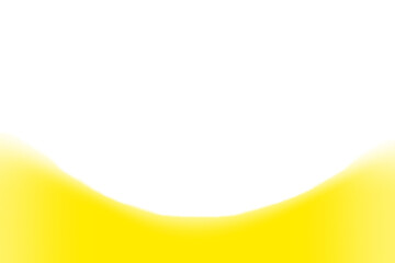 Abstract yellow gradient wave formed against a solid black background for design