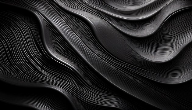 dark textured surface with subtle motion a close up of a dark textured surface with subtle rotational motion creating a sleek and modern effect