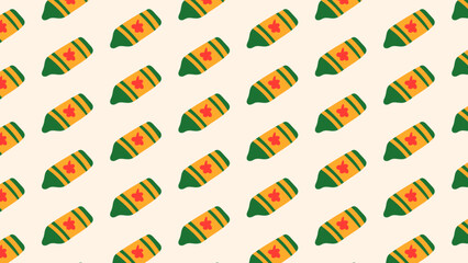 Vector seamless background with school icons – nostalgic classroom toolkit.