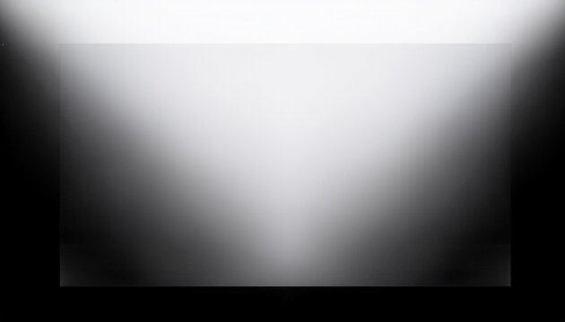 white vignette overlay in square aspect ratio on transparent background