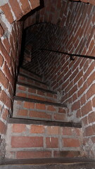 Wnętrze starej wieży zamkowej © tomo81