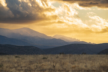 Sunrise in BLM’s Fort Stanton – Snowy River Cave National Conservation Area in spring.