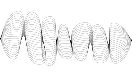 pattern background wavy strings and threads flowy art abstract sound or windy waves black elegant artsy tangle	