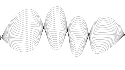 pattern background wavy strings and threads flowy art abstract sound or windy waves black elegant artsy tangle	