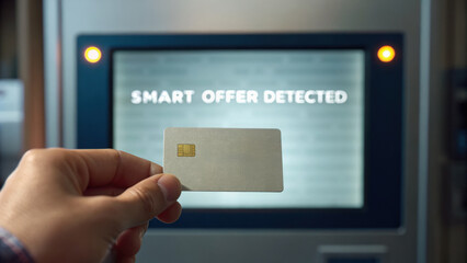 AI Personalized Ads concept. Discover how AI enhances personalized advertising through smart offers in ads that engage users effectively