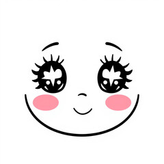 kawaii face very cute