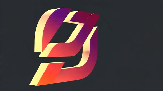 Abstract graphic design logo