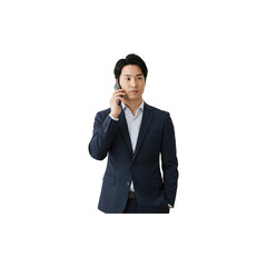 Confused Businessman with Cloud Over Head Representing Stress and Uncertainty