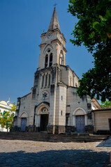 Obraz premium Church in the old town of Goias