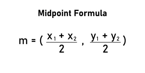 Midpoint Formula. Coordinate of Two Points. Midpoint of a Line.