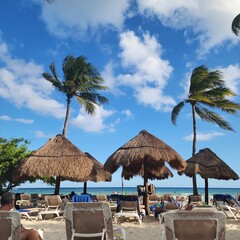 tropical beach resort