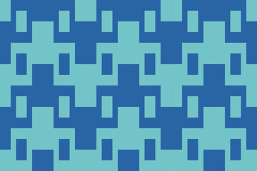 Rectangle and Square Shapes and Designs Blue Colors Geometric Pattern Abstract Background Geometric Background