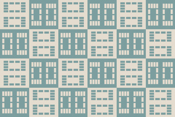 Rectangle and Square Shapes and Designs Green Colors Geometric Pattern Abstract Background Geometric Background