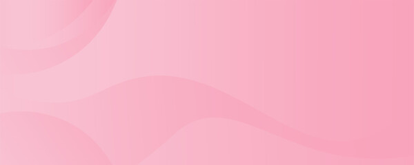 Abstract colorful pink curve background, pink beauty dynamic wallpaper with wave shapes. Template banner background for beauty products, sales, ads, pages, events, web, and others