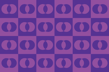 Circle Shapes and Designs Purple Colors Geometric Pattern Abstract Background Geometric Background