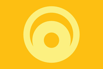 Circle Shapes and Designs Orange Colors Geometric Pattern Abstract Background Geometric Background