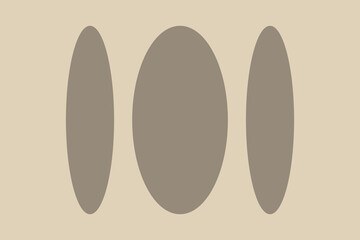Circle Shapes and Designs Brown Colors Geometric Pattern Abstract Background Geometric Background