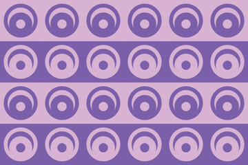 Naklejka premium Circle Shapes and Designs Purple Colors Geometric Pattern Abstract Background Geometric Background