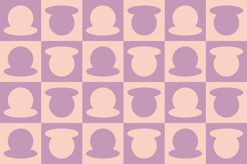 Circle Shapes and Designs Purple Colors Geometric Pattern Abstract Background Geometric Background