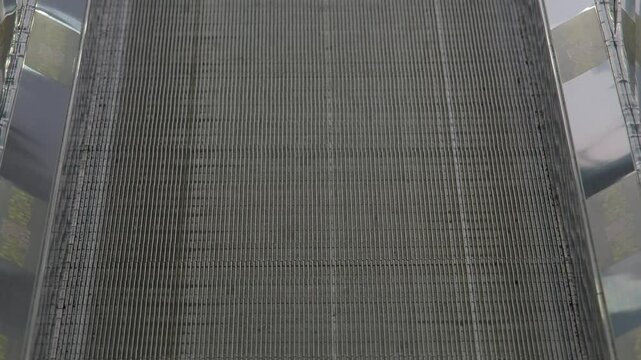 Tokyo, Japan - June 23, 2025: Moving walkway or Moving sidewalk or movator
