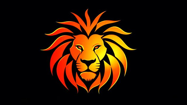 Fiery Lion Head (1)