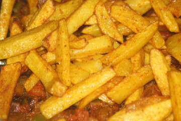 French Fries Close Up
