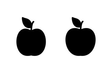 Apple icon vector illustration. Apple sign and symbols for web design.
