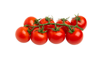 Vine tomatoes – PNG, front view, isolated on transparent background